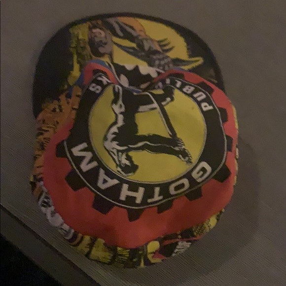 Vintage 1992 Batman Returns graphic flat bill hat - Picture 3 of 5